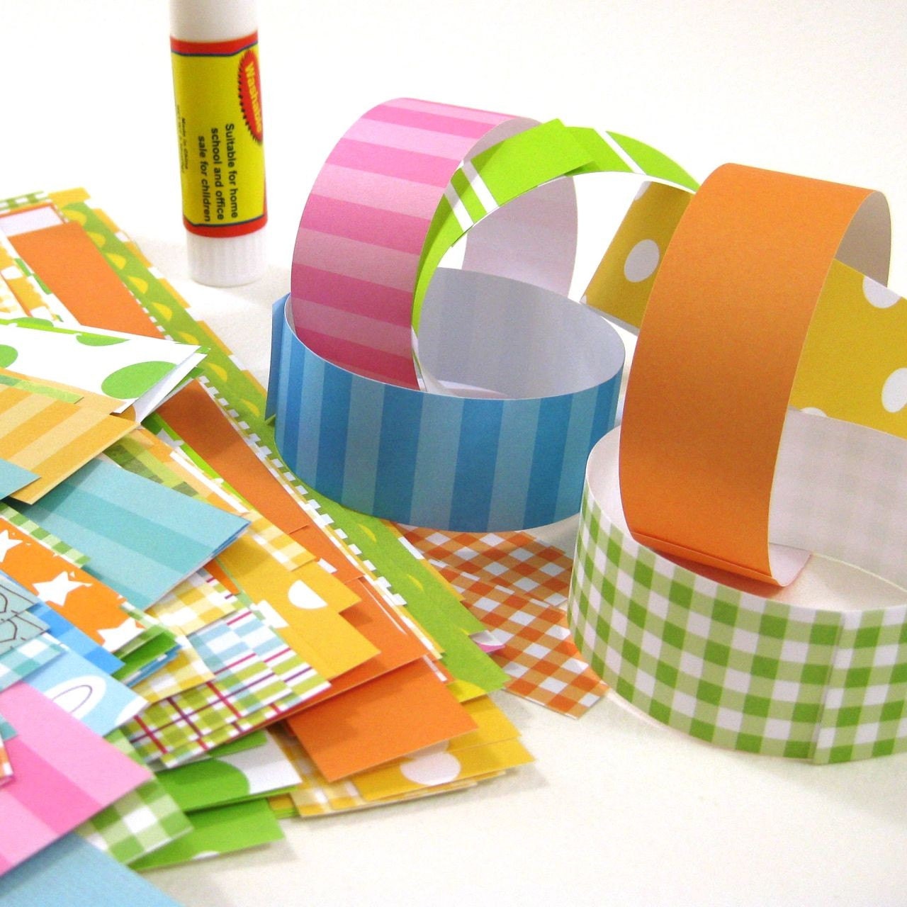 DIY Paper Chain Kit, Spring
