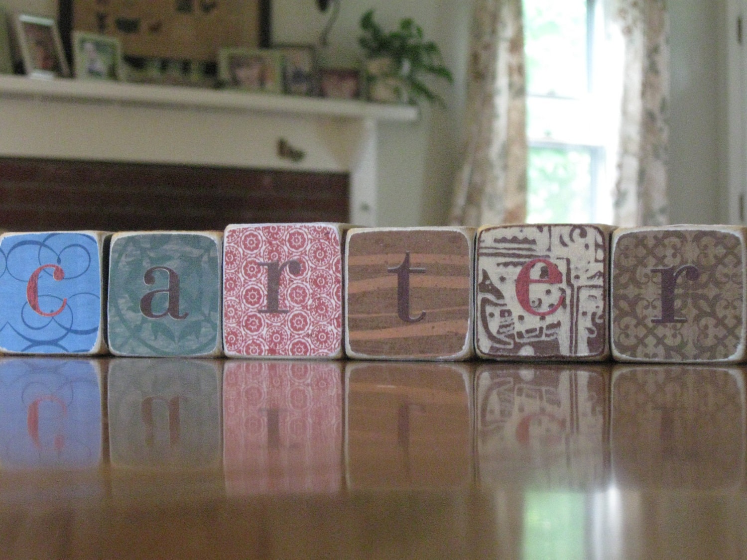 Decorative Baby Blocks - Set of Six