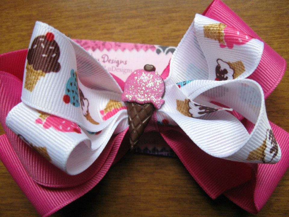 Ice Cream Social Boutique Bow