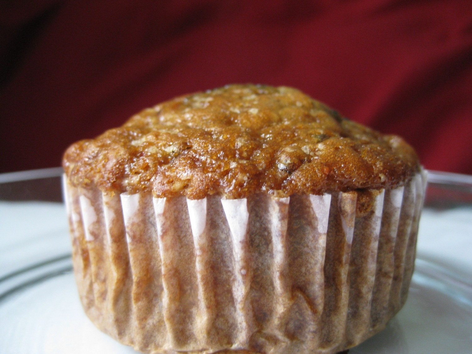 Raw Brown Sugar Fig Almond Muffins - Dozen. Free Atlanta Delivery. Fruit and Nut