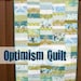 Optimism - Modern Quilt Pattern - PDF file