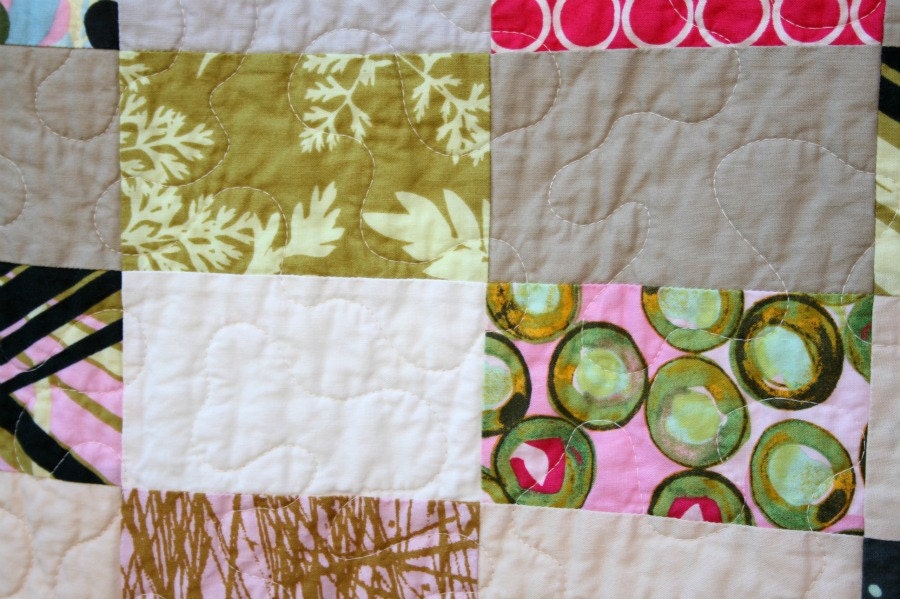 Habitat  Quilt - a Throw Quilt for the Modern Home