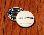 reserved custom listing
