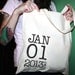 1 welcome wedding bag Typewriter Tote favor for the bride or guests