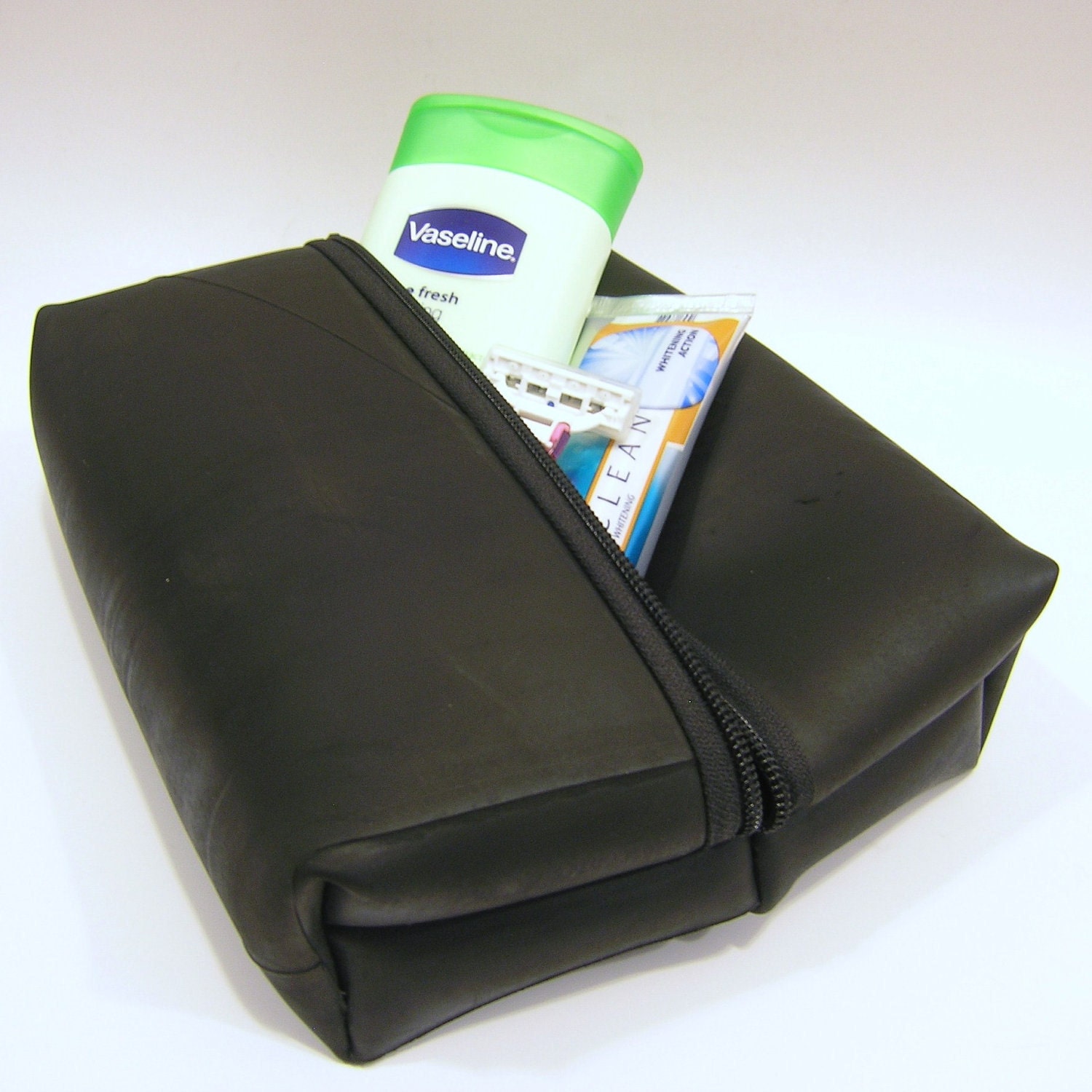 Large Eco Rubber Boxy Pouch - Ships in 72 hrs of payment