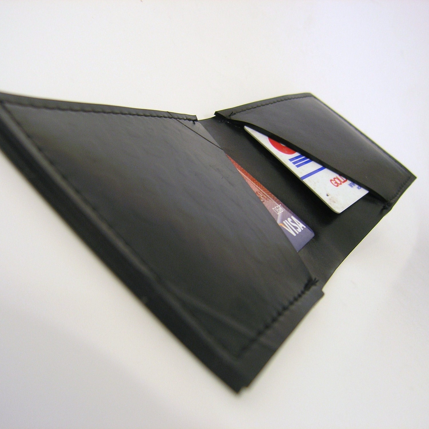 3 Pocket Rubber Billfold Wallet