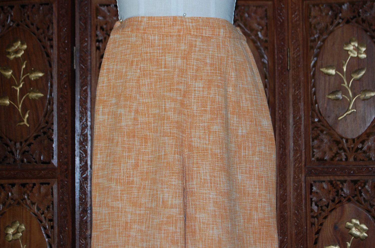 Angel Schlesser - Spain High Waist Wool Blend Dress Trousers Sz 36