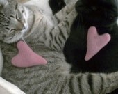 Pink Cashmere Catnip Cat Toy. Pampered Pet Gift.