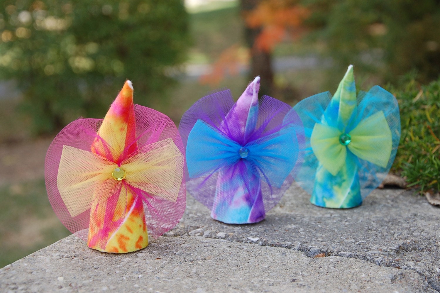 Tie Dye Fairy Dolls (Set of 3)