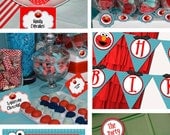 Complete Printable Elmo Birthday Party Line - Stick to Your Story