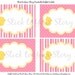 Printable Candy Buffet Labels - Baby Shower Sweet Girl Party Line - Stick to Your Story