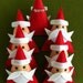 SALE-Sweet Santa Brooch SET of 6