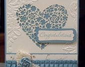 Anniversary or Wedding Congratulations Card, Stampin Up Love & Laughter