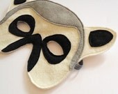 Lemur Kids Carnival Mask Children Animal Mask,  Stocking Stuffer, Dress up Costume Accessory, Children Boys and Girls, Toddlers