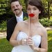 Photo booth Props. Wedding Photo Props. Mustache. Photo Props. Lips on a Stick. Mustache on a Stick - The Cute Couple Maro Kit