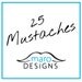 Mustache Maro Kit - The Soup Strainer - 25 Pack