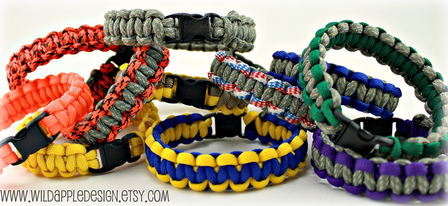 Paracord Bracelet 550 - Made to Order