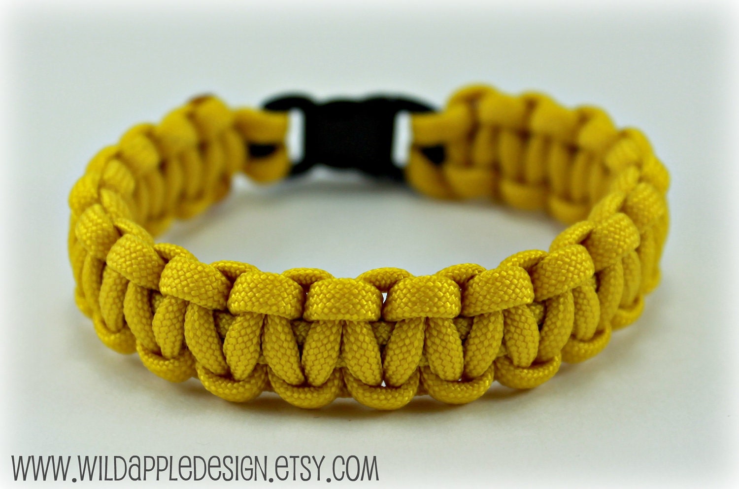 Paracord Bracelet 550 - Yellow Ribbon