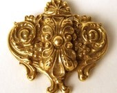 Goldtone Corocraft Vintage - Hollywood Glam - Brooch - Pin