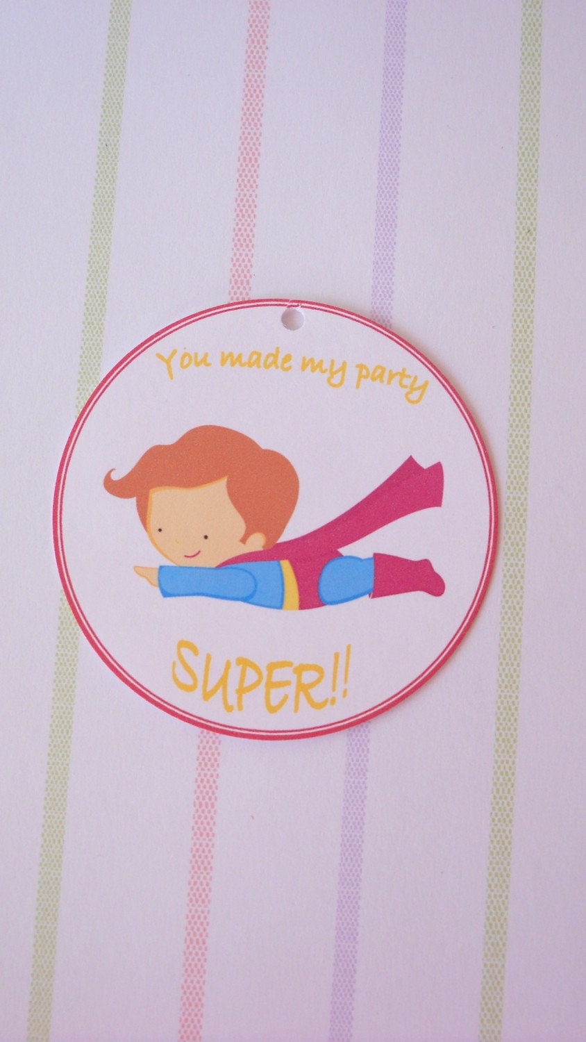 Favor Tags, Superhero Il_570xn