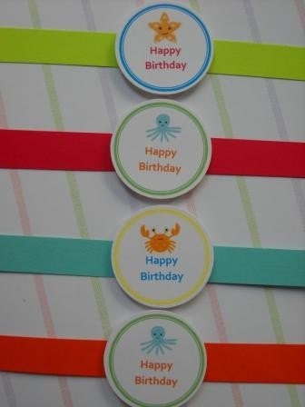 Napkin Rings - So Cute Under the Sea Theme Il_570xn