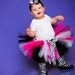 Hot Pink Zebra Fun Super Fluff Tutu- Great for First Birthdays, Weddings, Gifts, Holidays, Photographer Prop
