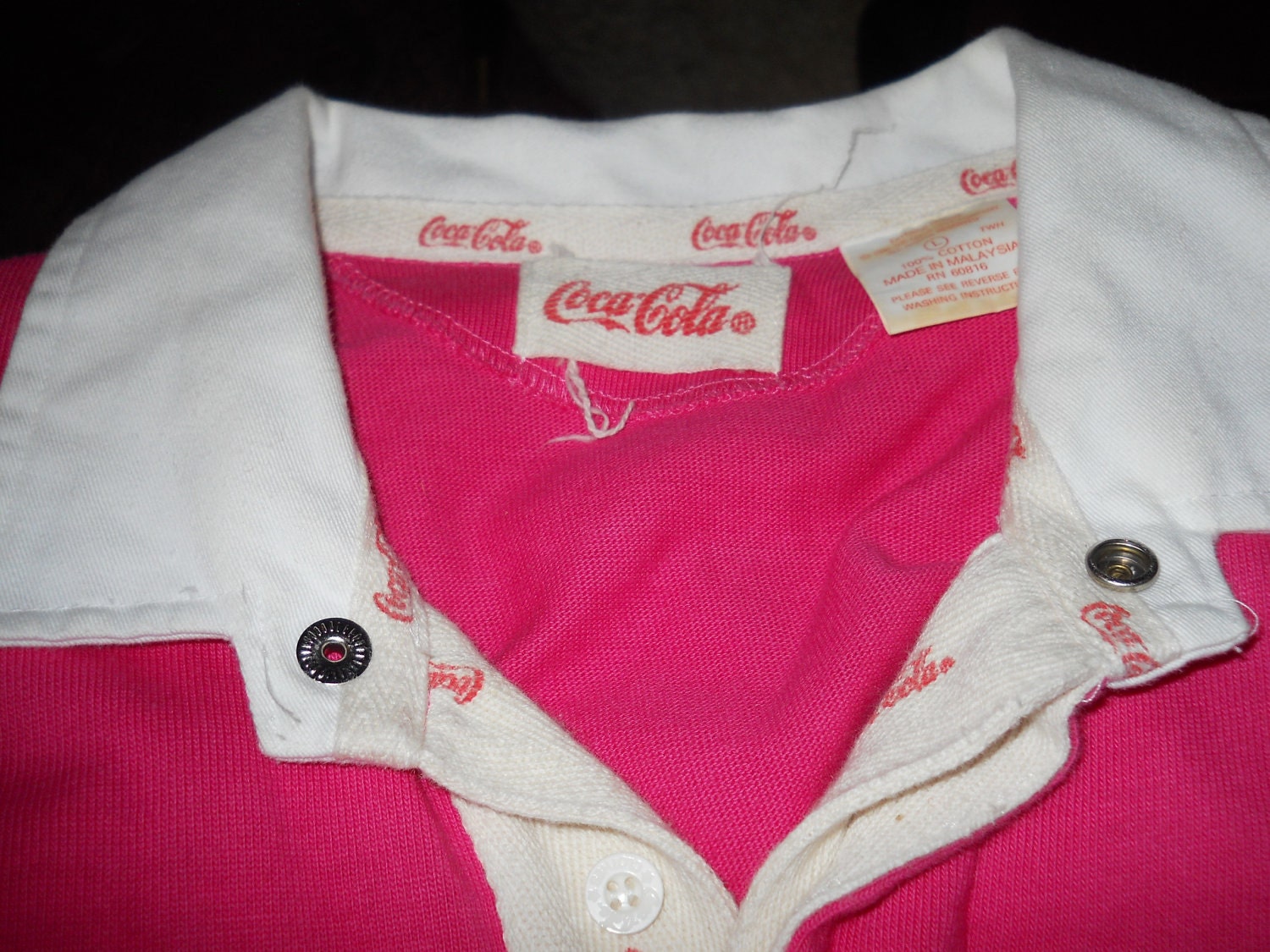 vintage every girl 1980s dream shirt COCA COLA SHIRT