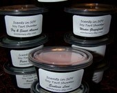 SALE - Soy Tart Shooters - Sampler Pack of 6 Premium Fragrances -