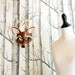 Fox Leather Mask, Adult Size - Made to Order ECO-FRIENDLY