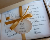Will You Be My Bridesmaid or Maid/Matron of Honor Card and Boxed Keepsake Vintage Style