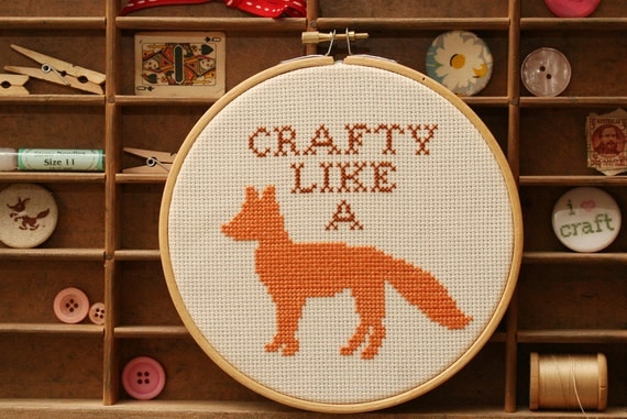 crafty like a fox: pdf pattern