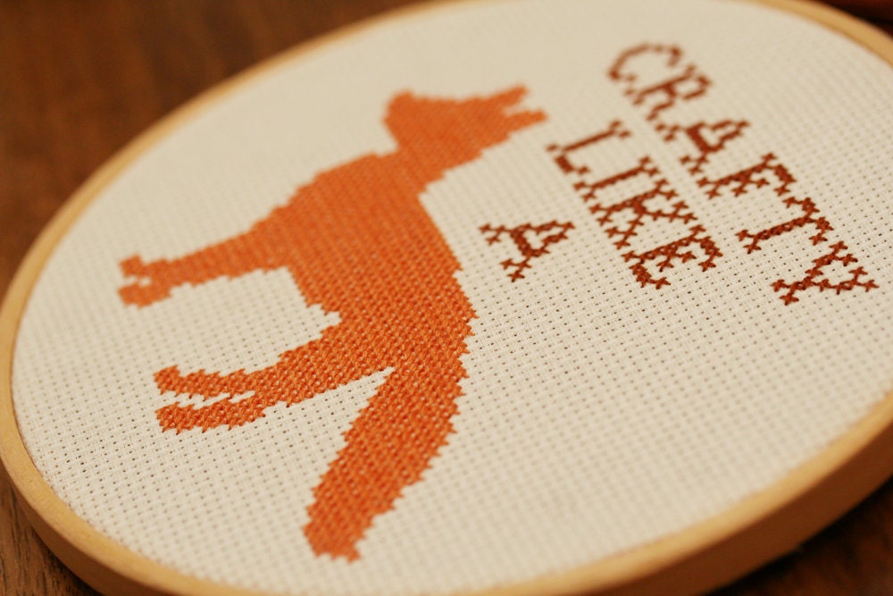 crafty like a fox: pdf pattern