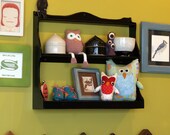 Handmade Spice Rack or Wall Shelf in Color of Your Choice