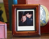 4.75x5.5 Polaroid Picture Frame in Double Cove Style and Color OF YOUR CHOICE