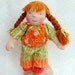 waldorf doll Clothes colorful Top And Pants  for  15''-16''  Pippi longstocking doll