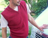 Rubarb me a red sweater vest