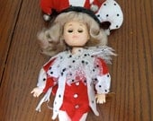 Vintage 1988 Vogue Ginny Doll - Court Jester from Fantasy Collection