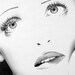 Bette Davis Pencil Drawing Fine Art Portrait Classic Hollywood Vintage Glamour High Quality Print SIGNED BY ARTIST