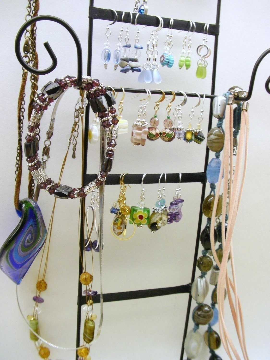 Jewelry Rack, Jewelry Rack Display, Jewelry Display Rack, Put everything on ME.... I mean EVERYTHING