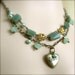 Margarita Mint Green Necklace Love Pendant Necklace Aventurine Gemstone Necklace - I love Myself