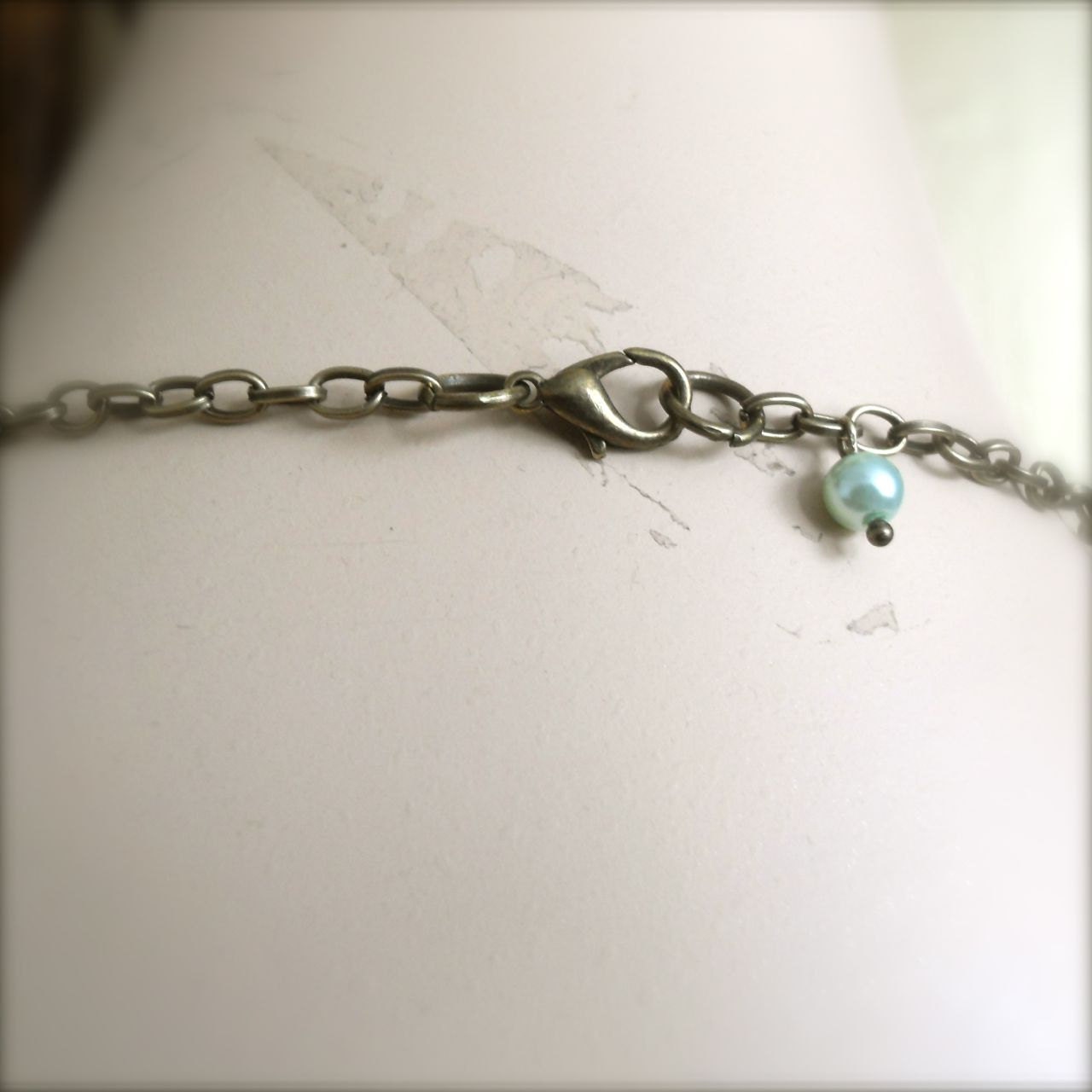 Margarita Mint Green Necklace Love Pendant Necklace Aventurine Gemstone Necklace - I love Myself