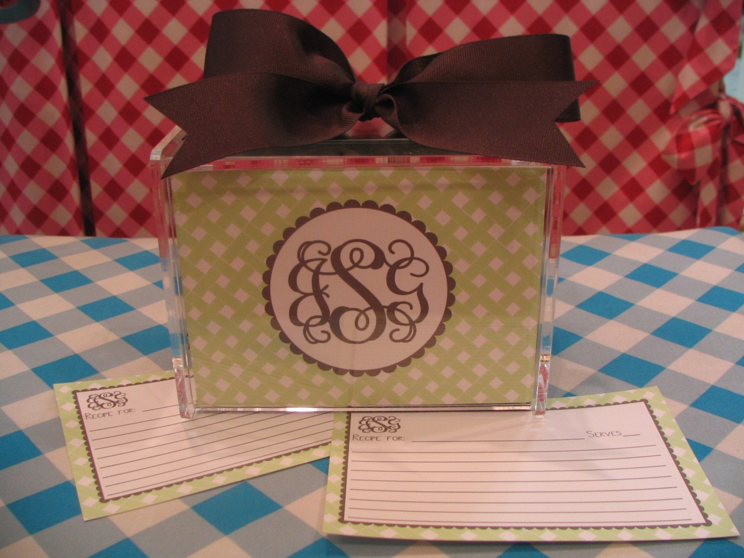 Personalized Recipe Box