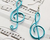 Treble Clef Earrings
