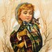 8x10 Print - Girl with Bird