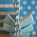 60 Chevron Stripe Favor Bags - YOU PICK your COLORS - Wedding - Birthday - Packaging - Made In Usa