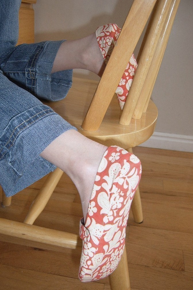 PDF Sewing Pattern - Mary Jane Flats Pattern Set newborn to women's size 11.