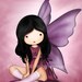 Girls nursery wall art print poster, kids room decor, art for kids, children art prints set on sale, pink purple room decor, fairy angel art