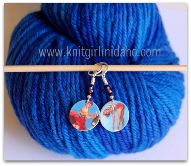 Pinup Stitch Markers (Set of 2)