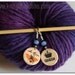 La Reine Queen Bee Stitch Markers (Set of 2)