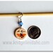 La Reine Queen Bee Stitch Markers (Set of 2)